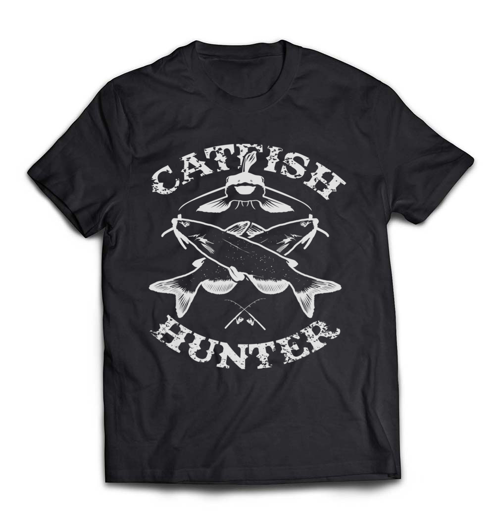 Catfish Hunter Fisherman’s T-Shirt: The Perfect Tee for Anglers